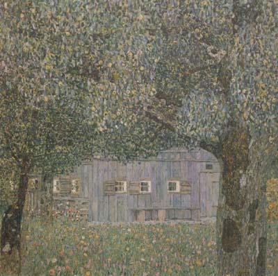 Gustav Klimt Farmhouse in Upper Austria (mk20) Sweden oil painting art
